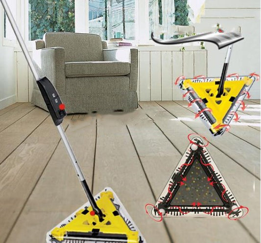 360-Spin Wireless Floor Sweeper