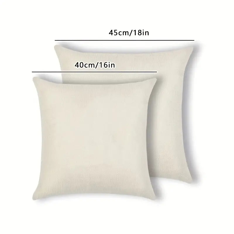 Tropical Green Leaf Cushion Covers Set