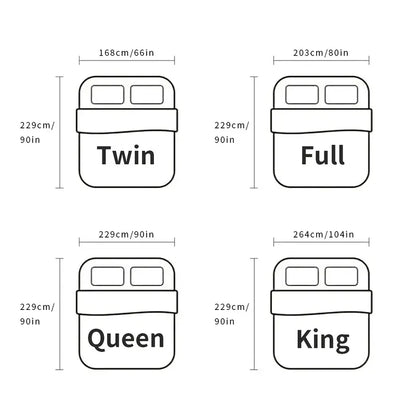 Elegant Geometric Microfiber Bed Set