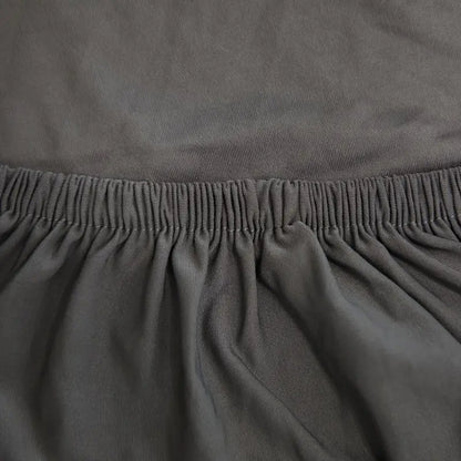 Elegant Velvet Chair Cover with Ties