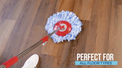 360° Swivel Microfiber Mop Head