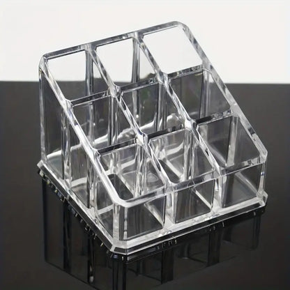 Clear Nail Polish and Lipstick Organizer Display Case