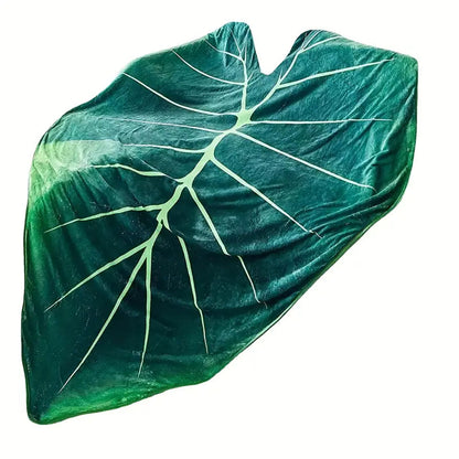 Leafy Comfort Flannel Blanket