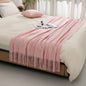 Luxury Fringed Knit Throw