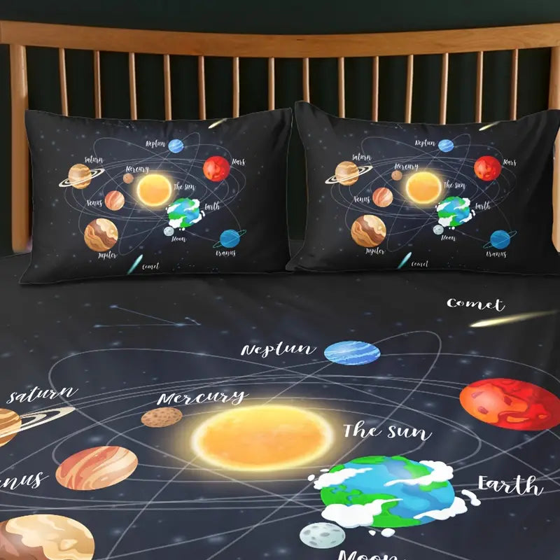 Galactic Dreams 3-Piece Duvet Set