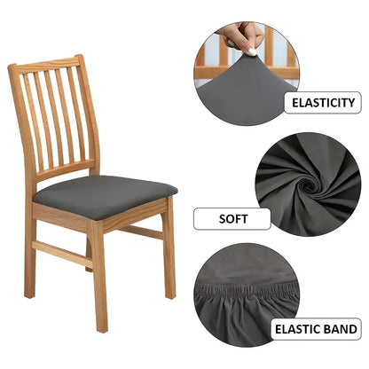 Elegant Velvet Chair Cover with Ties